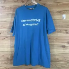 Hanes BEEFY-T XXL メッセージプリント Tシャツ ビッグサイズ