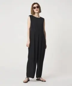 新品未使用'S MAX MARA [チェントロ] コットンポプリンジャンプスーツ