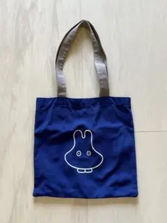 ミッフィー トートバッグ（obake） かばん バッグ おでかけ ネイビー