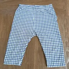 UNIQLO 七分丈チェック柄レギンス100cm