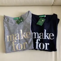 新品earth♡ラバープリントロゴT