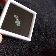 オパール ペアシェイプ ペンダントトップ シルバー925