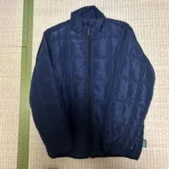 ネイビー キルティング ジャケット