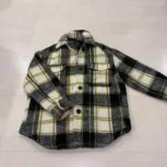 Bershka チェック柄シャツジャケット