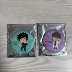 名探偵コナンゆるパレットキャラバッジコレクション 灰原哀&世良真純2点セット