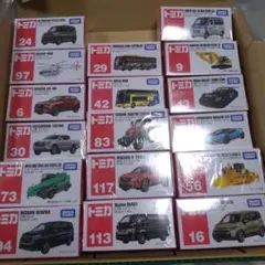 トミカ まとめ売り 19台セット - メルカリ