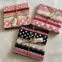 新品 ハンドメイド 手芸に マルチドット柄カットクロス110×50cm