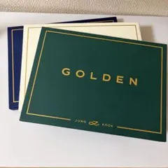 JUNG KOOK GOLDEN アルバム 3形態　特典付き