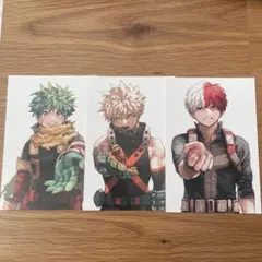 僕のヒーローアカデミア　42巻　特典　3枚セット