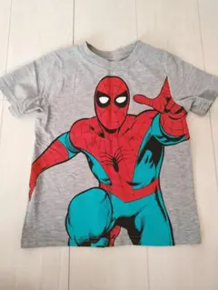 MARVEL スパイダーマン キッズTシャツ グレー 4Tのサムネイル