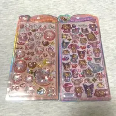 うるちゅる　サンリオ POP シール　キティ　日焼け　ボンボン　ベビー　もじ