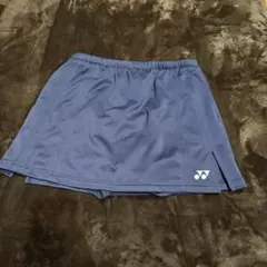 ネイビー スポーツ スカート スリット付き