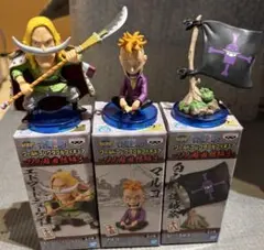 ワンピース　ワーコレ　ワノ国　 白ひげ海賊団３点セット