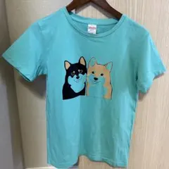 United Athle 柴犬プリントTシャツ ライトブルーのサムネイル