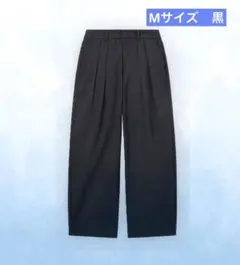 GU チノバレルレッグ　タックパンツ　Mサイズ