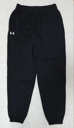 アンダーアーマー　裏起毛　スウェットパンツ　ブラック　M
