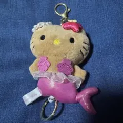 ハローキティ　ファンタジーコレクション リール付きマスコット マーメイド　日焼け