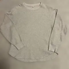 UNIQLO ワッフルT 長袖 Sサイズ