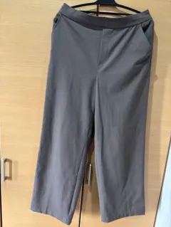 SHOPtk TKショップ レディース 美forパンツ ワイドパンツ L カーキ