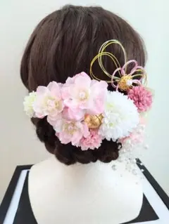 桜の髪飾り　和装　結婚式　成人式　七五三　卒業式　謝恩会　振袖