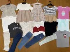 【90cm】まとめ売り 17点 女の子 プティマイン ZARA BabyGAP