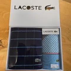 【未使用】 LACOSTE　ラコステ Lコンセールタオルセット