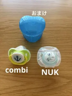 おしゃぶり2点 combi、NUKのサムネイル