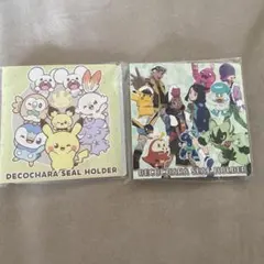 ポケモン デコキャラシール ホルダー　2025冬ポケピース