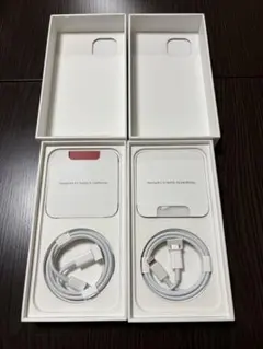 iPhone13 箱・付属品のみ　レッド、ピンクのサムネイル