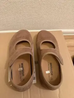 WARRIOR ブラウン スエード シューズ