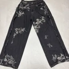 Perushu ペルーシュ デニムパンツ ブラック系のサムネイル