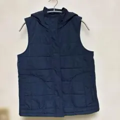 フード付きベスト