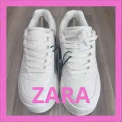 《新品未使用》ZARAプラットフォームスニーカー36