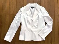 【INDIVI 】テーラードジャケット オフホワイト　サイズ40