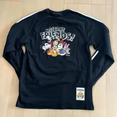 美品！adidas×Disney コラボWELCOME FRIENDS! ロンT