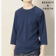 ビューティアンドユース サーマル 七分袖 カットソー M