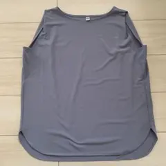 UNIQLO（ユニクロ）ノースリーブトップスブルーSサイズ