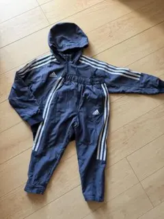 adidas キッズ ジャージ 上下セット　セットアップ