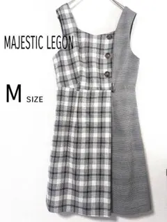 ✭ MAJESTICLEGON ジャンバースカート M ギャザーゴムのサムネイル