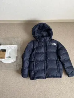 未使用 ノースフェイス ダウンジャケット アコンカグアフーディ 子供 130cm