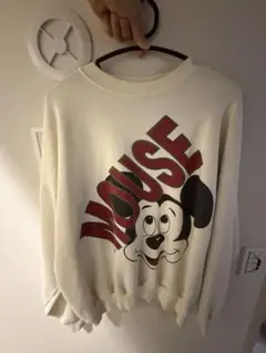 90s USA製 Disney Designs ミッキーマウス スウェット 古着のサムネイル
