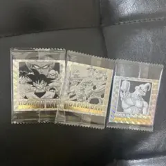 ドラゴンボール40周年ウエハースシール　3枚セット