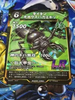 タイタンオオウスバカミキリ　蟲神器