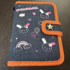 デニムシールバインダー　ウサハナ　シールバインダー シール帳