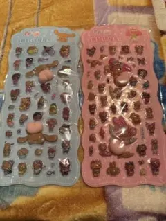 キティマイメロクロミボンボンドロップシール6枚セット