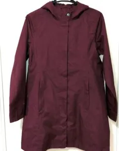 美品エディーバウアー　ウェザーエッジ　レインウェア　ワインレッド　コート　М Ｌ