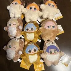 A3！ もふめ〜と ワンワンぬいぐるみ 夏組 合計9個　まとめ売り