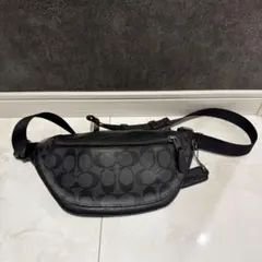 コーチ coach ボディバッグ ブラック