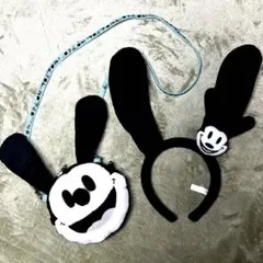 ディズニー　オズワルド カチューシャ＆ポシェット
