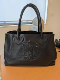 クロムハーツ TOTE W SNP スナップ　トートバッグ　レザーシルバーのサムネイル